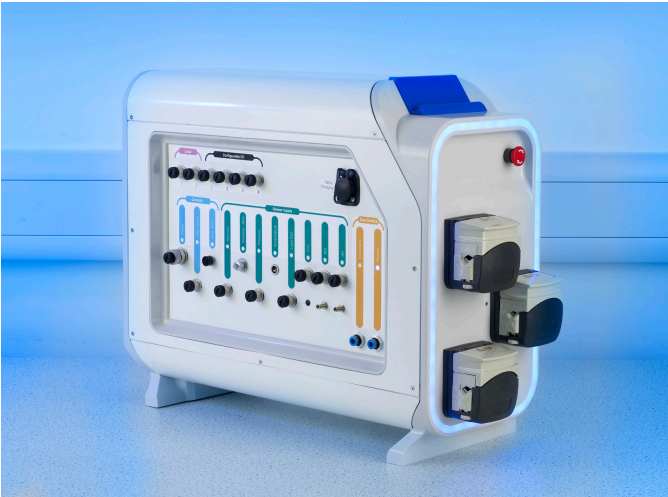 Fig 1. mPath™ Benchtop Bioreactor Control Towers